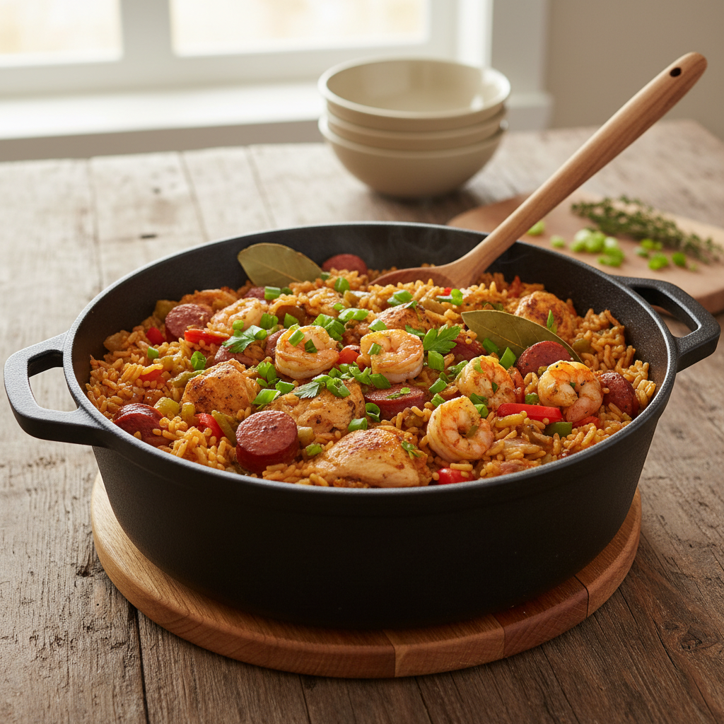 Authentic Jambalaya Recipe recipe photo - Authentic Jambalaya Recipe by Jan