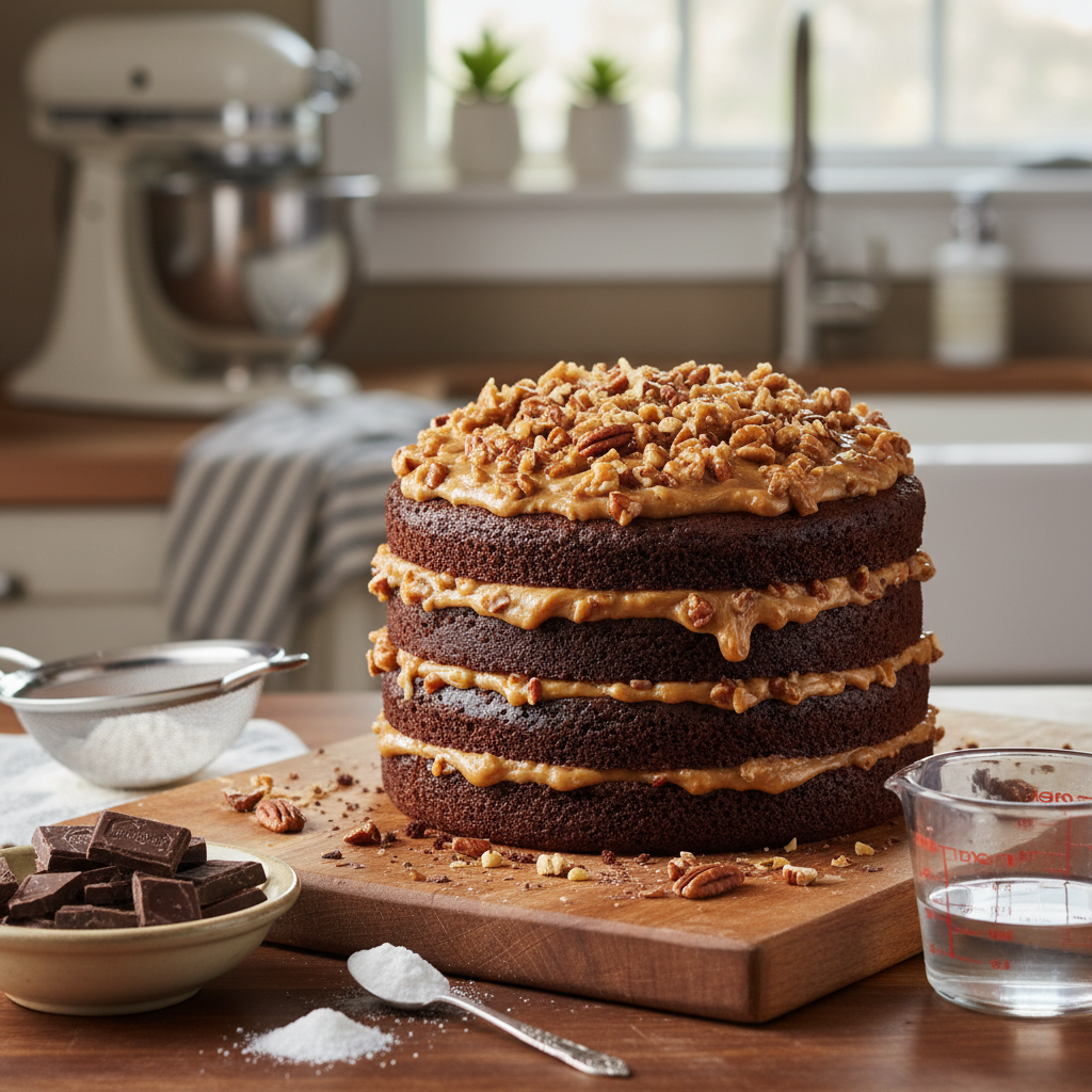 Baker's German Chocolate Cake Recipe recipe photo - Baker's German Chocolate Cake Recipe by Jan