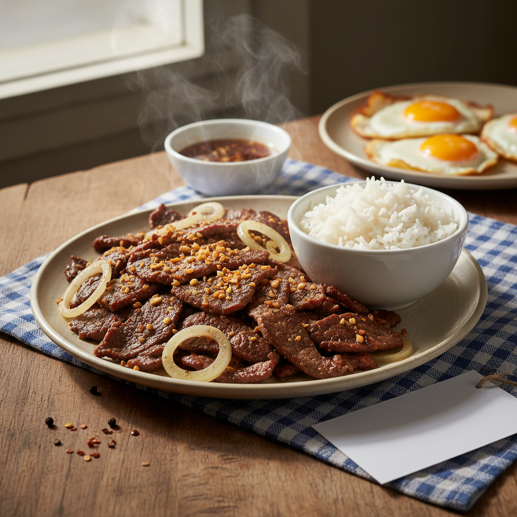 Beef Tapa Recipe recipe photo - Beef Tapa Recipe by Jan