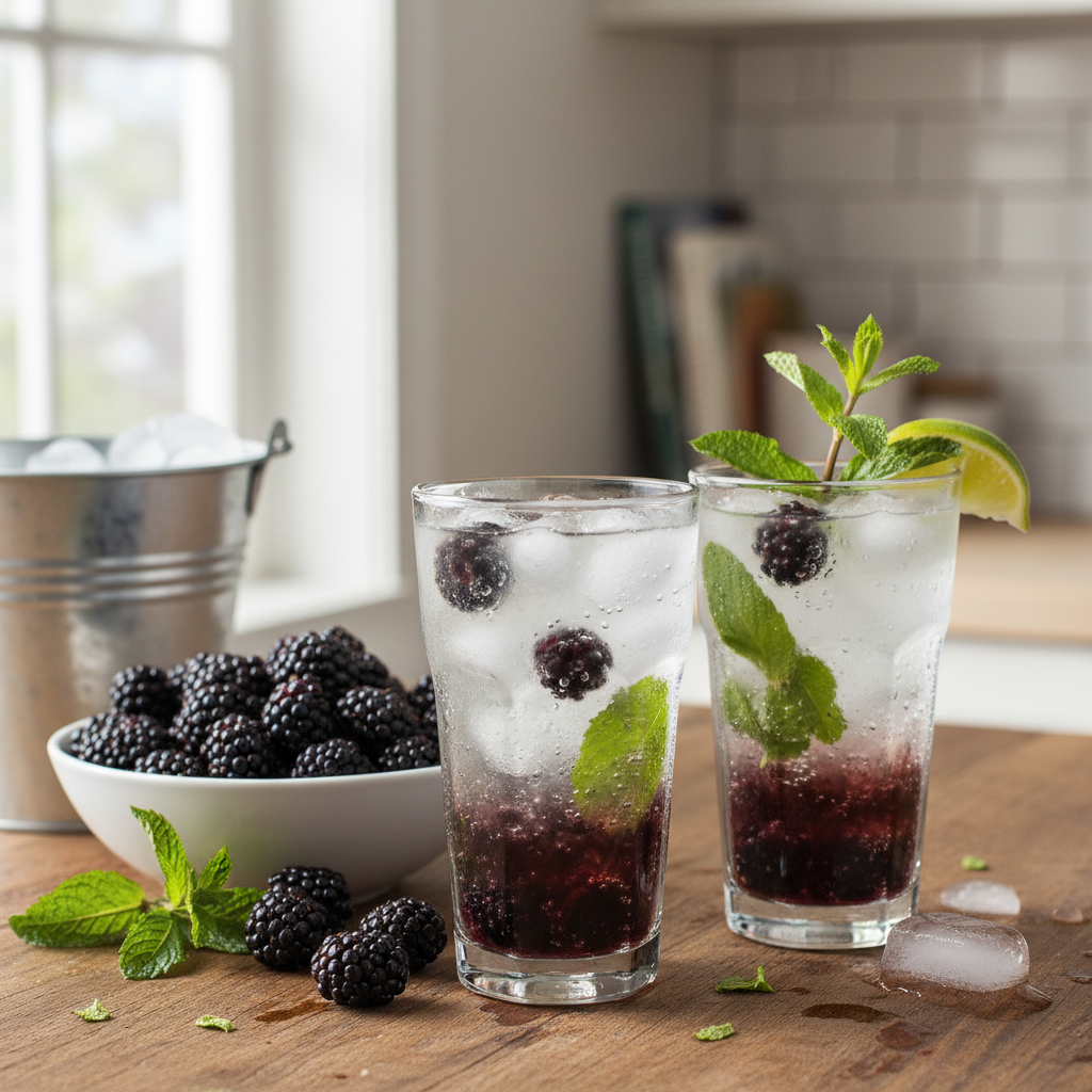 Blackberry Mojito Recipe recipe photo - Blackberry Mojito Recipe by Jan
