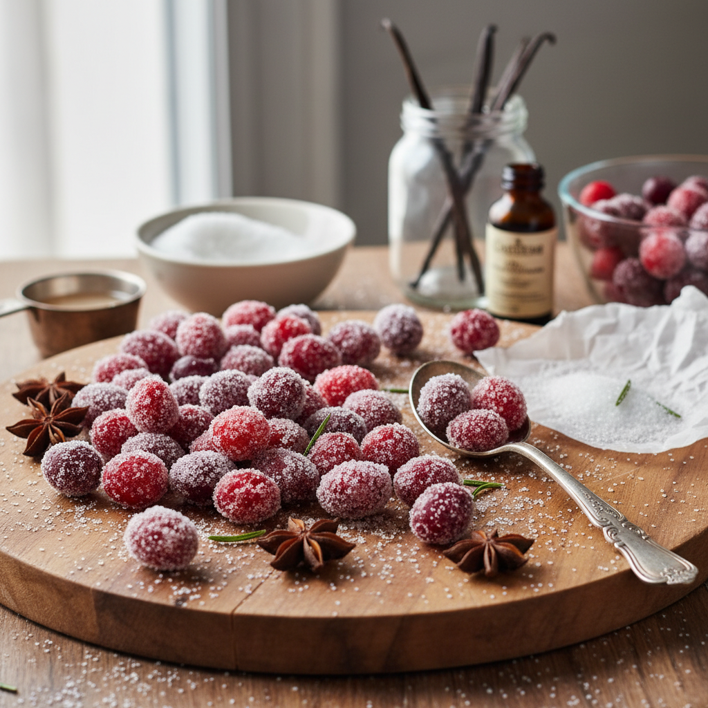 Candied Cranberries Recipe recipe photo - Candied Cranberries Recipe by Jan