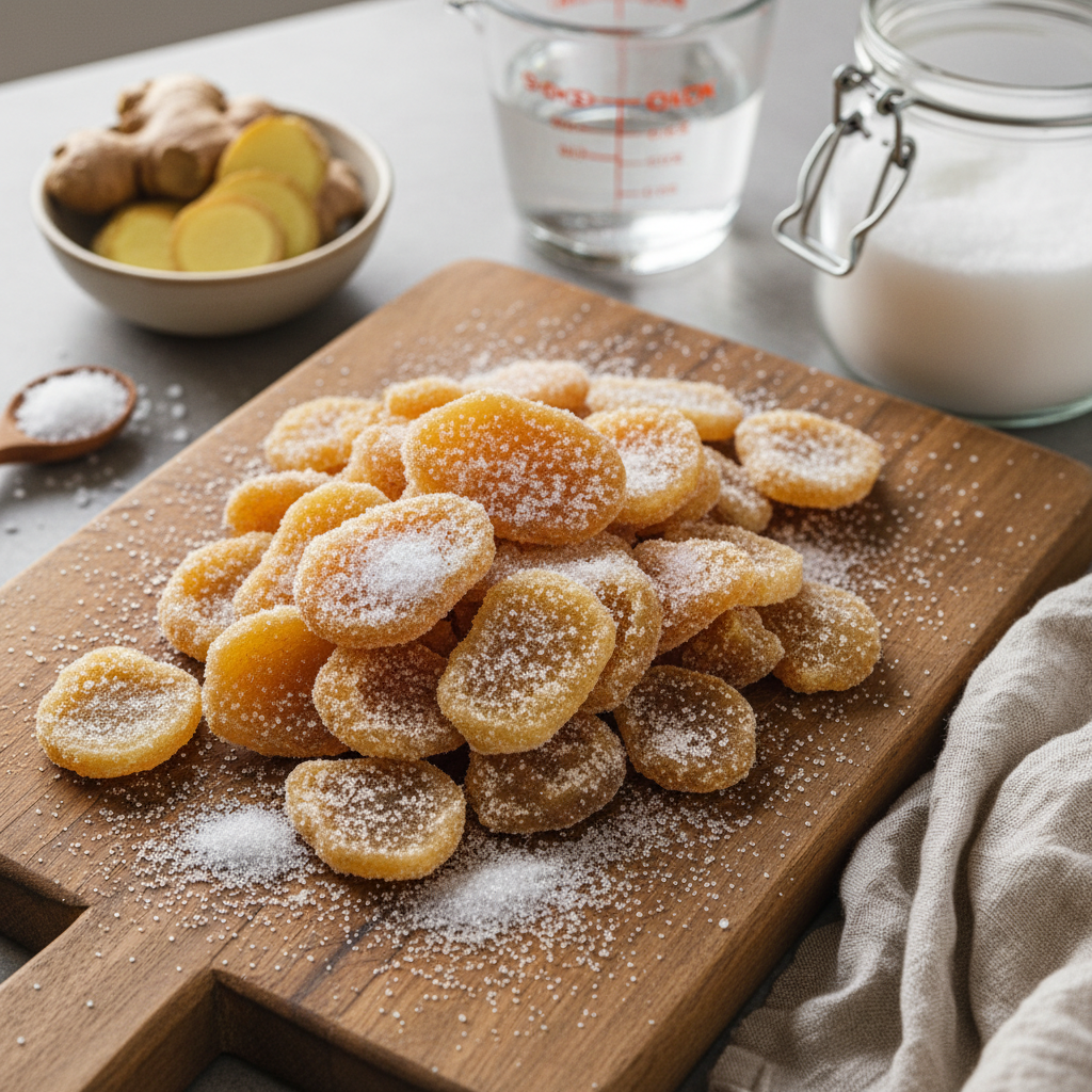 Candied Ginger Recipe recipe photo - Candied Ginger Recipe by Jan