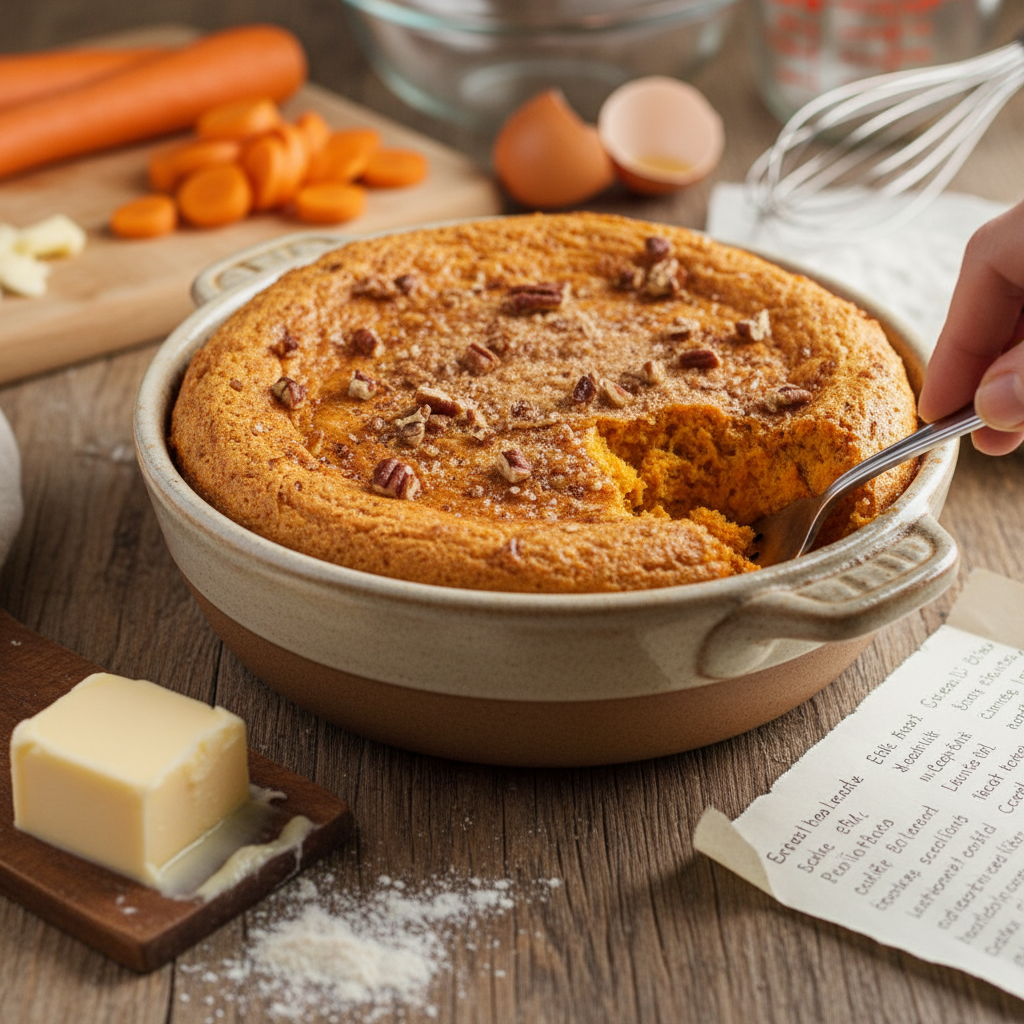 Carrot Soufflé Recipe recipe photo - Carrot Soufflé Recipe by Jan