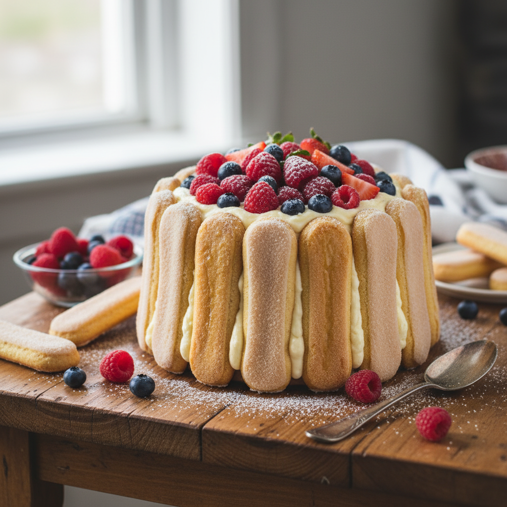 Charlotte Russe Recipe recipe photo - Charlotte Russe Recipe by Jan