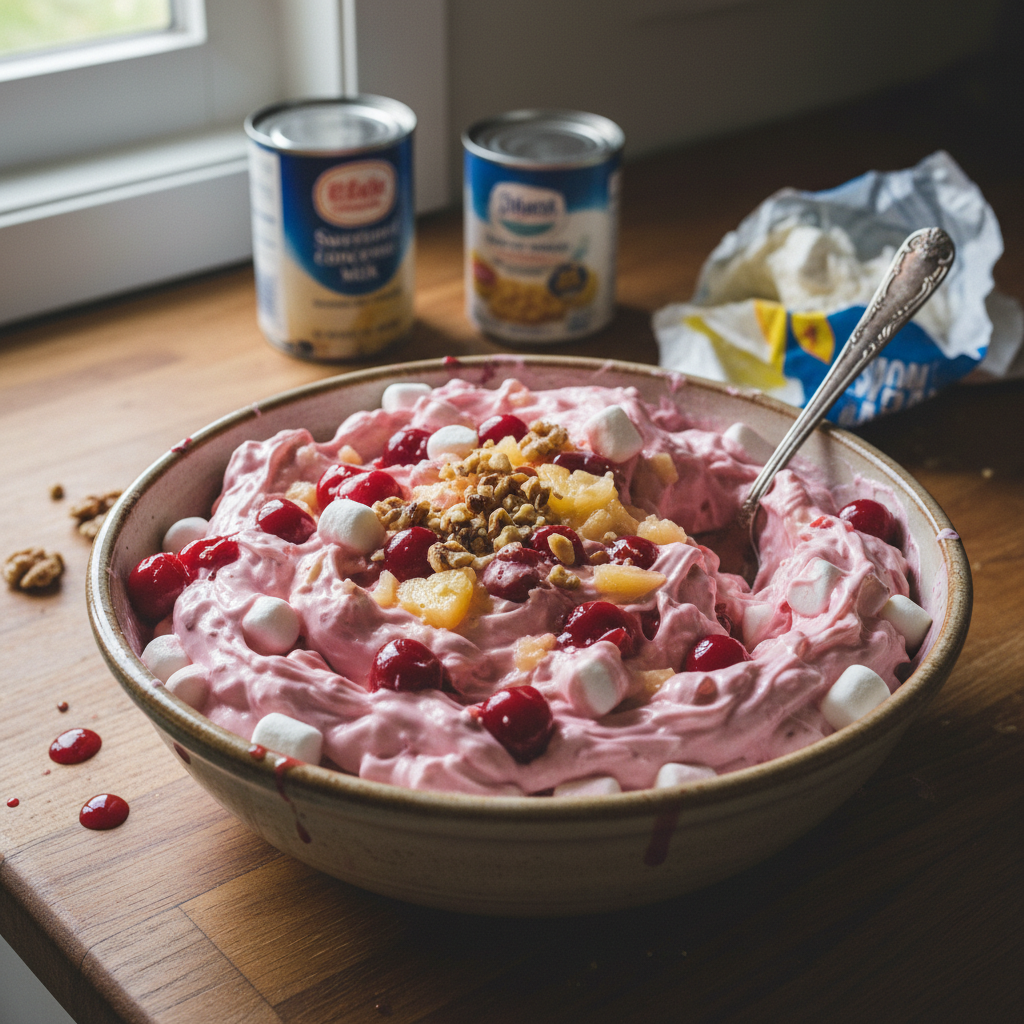 Cherry Fluff Recipe recipe photo - Cherry Fluff Recipe by Jan