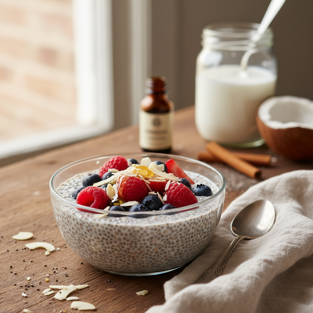 Chia Pudding Coconut Milk Recipe recipe photo - Chia Pudding Coconut Milk Recipe by Jan