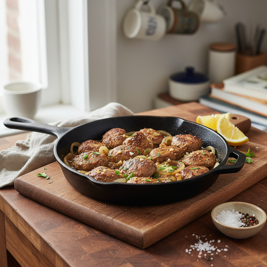 Chicken Livers Recipe recipe photo - Chicken Livers Recipe by Jan