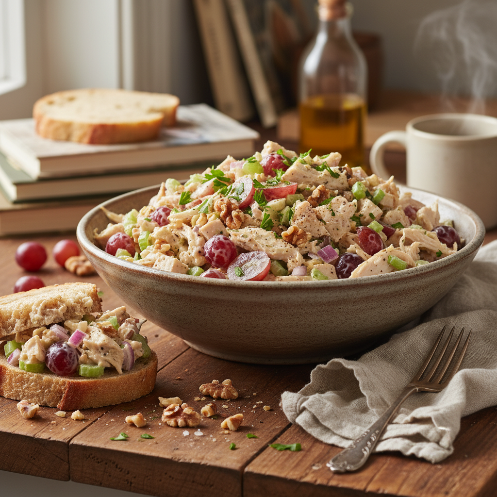 Chicken Salad with Grapes Recipe recipe photo - Chicken Salad with Grapes Recipe by Jan