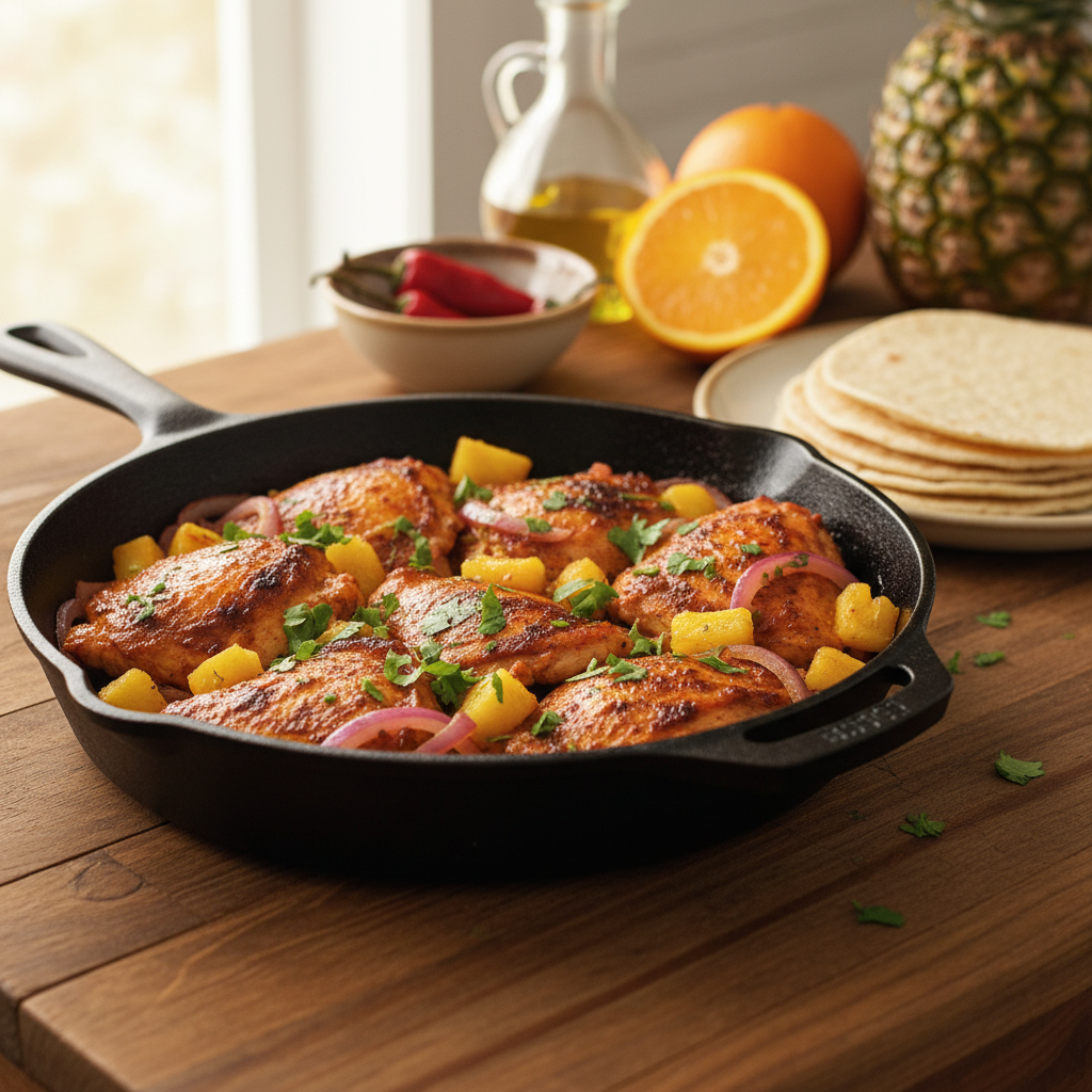 Chipotle Chicken Al Pastor Recipe recipe photo - Chipotle Chicken Al Pastor Recipe by Jan