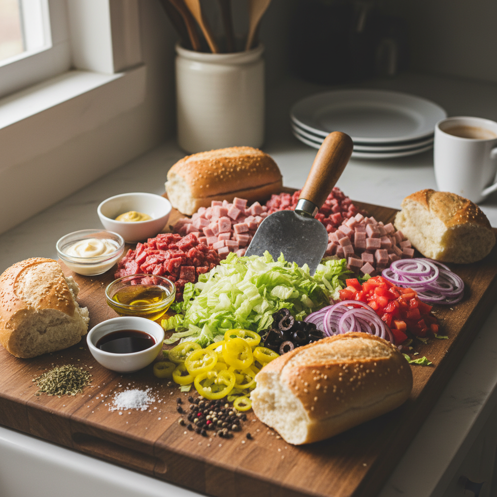Chopped Italian Sandwich Recipe recipe photo - Chopped Italian Sandwich Recipe by Jan