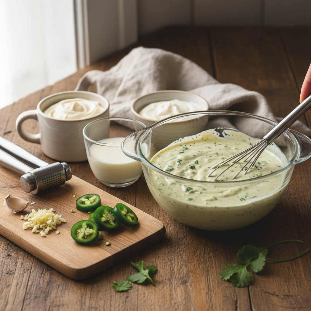Chuy's Jalapeno Ranch Recipe recipe photo - Chuy's Jalapeno Ranch Recipe by Jan