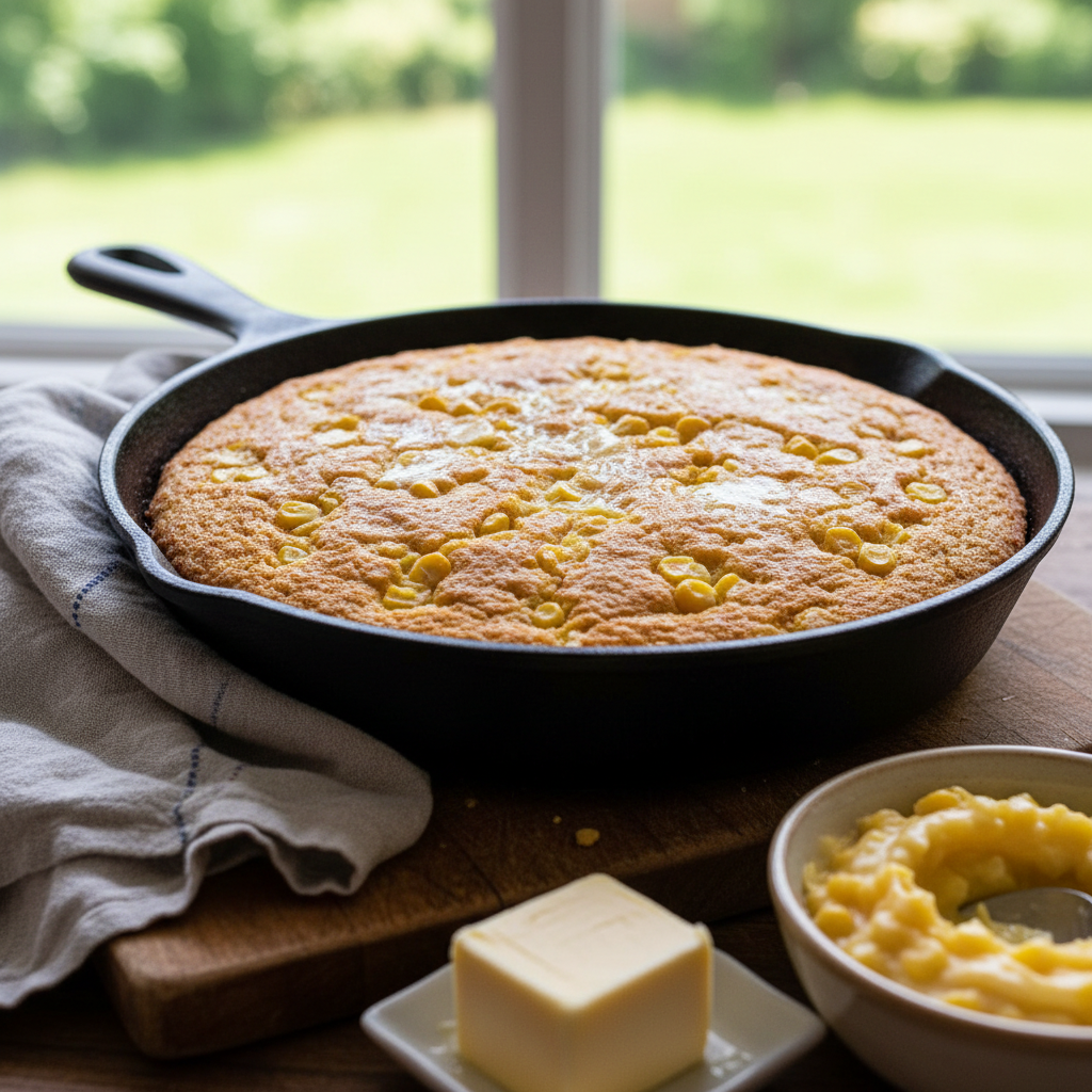Cornbread Recipe with Creamed Corn recipe photo - Cornbread Recipe with Creamed Corn by Jan
