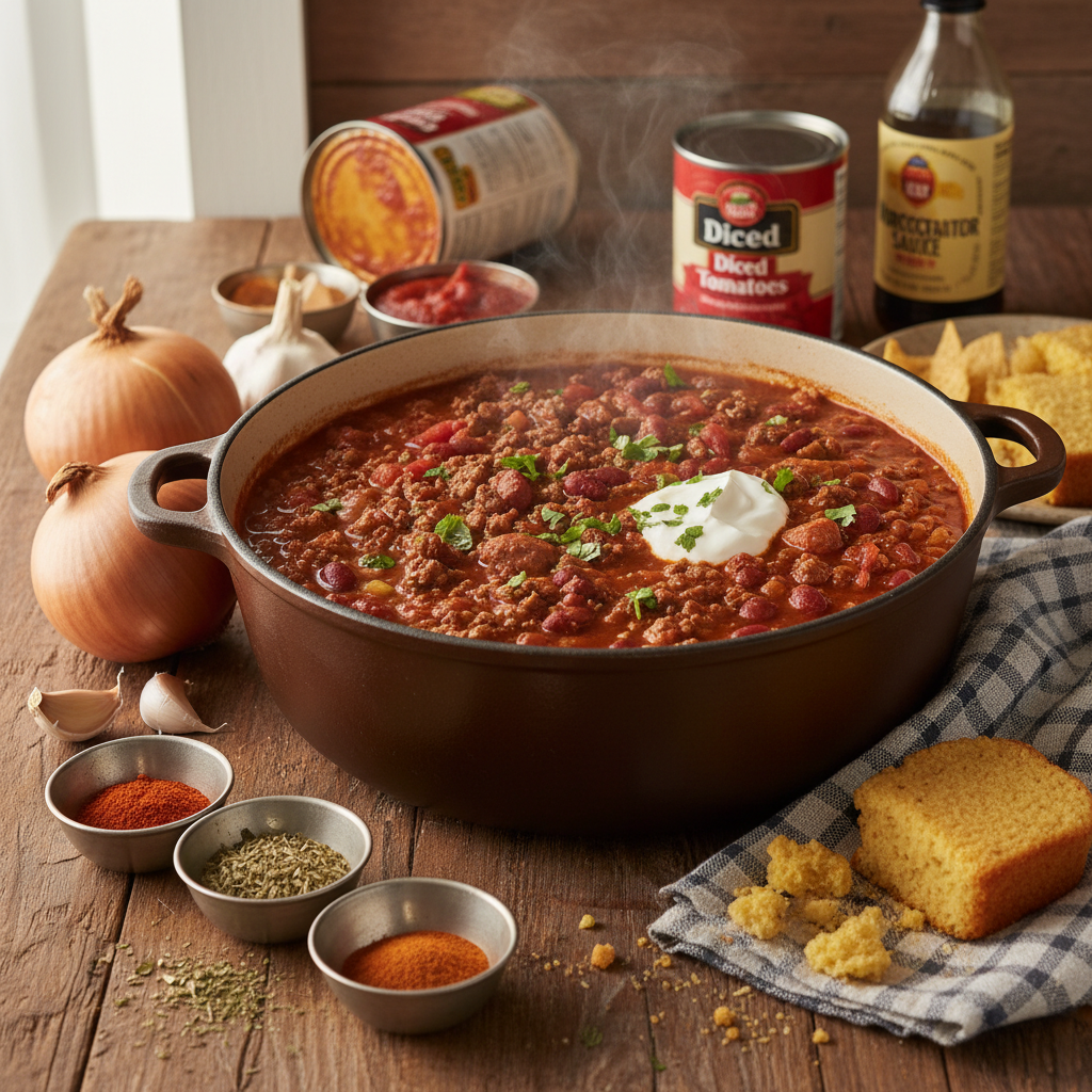 Cowboy Chili Recipe recipe photo - Cowboy Chili Recipe by Jan