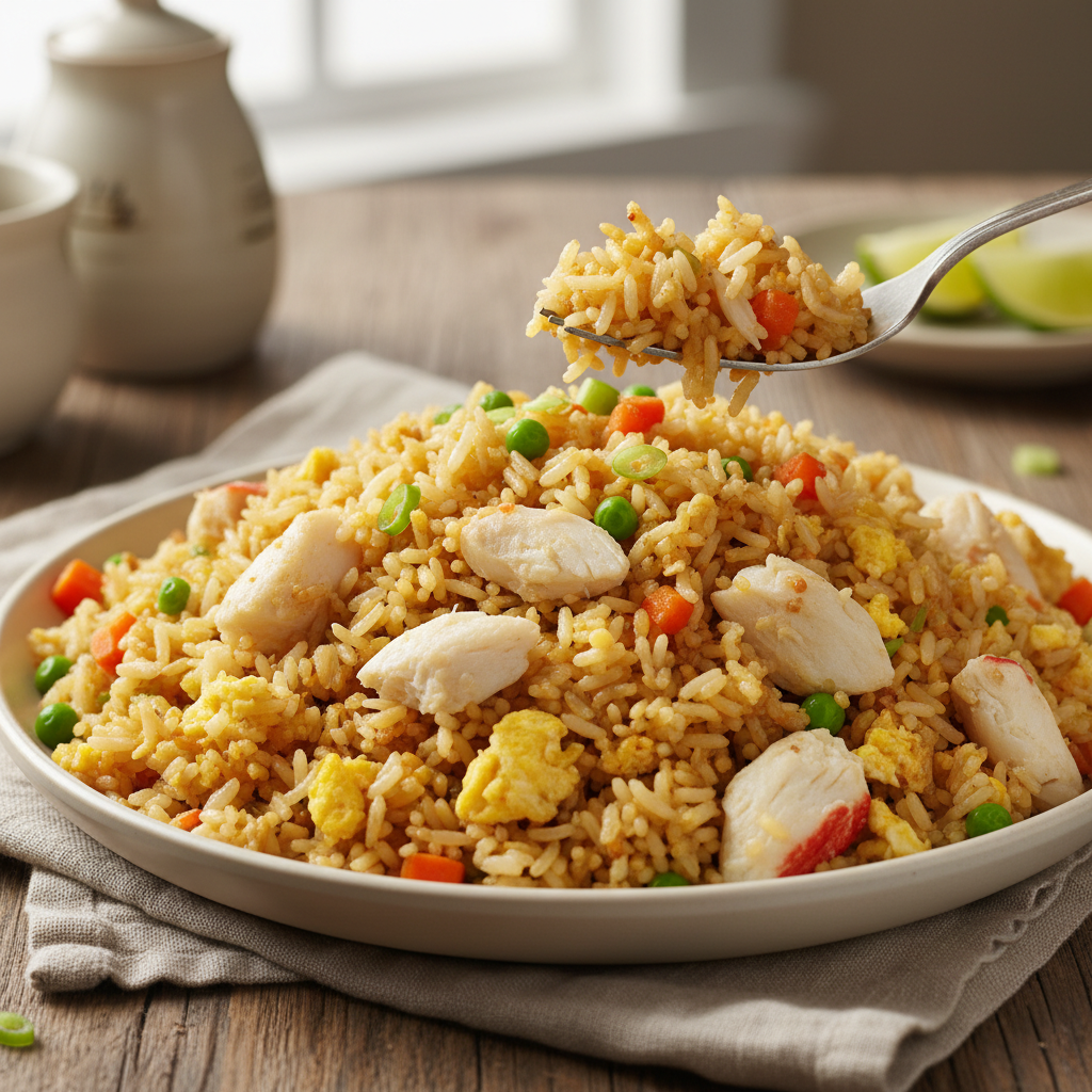 Crab Fried Rice Recipe recipe photo - Crab Fried Rice Recipe by Jan