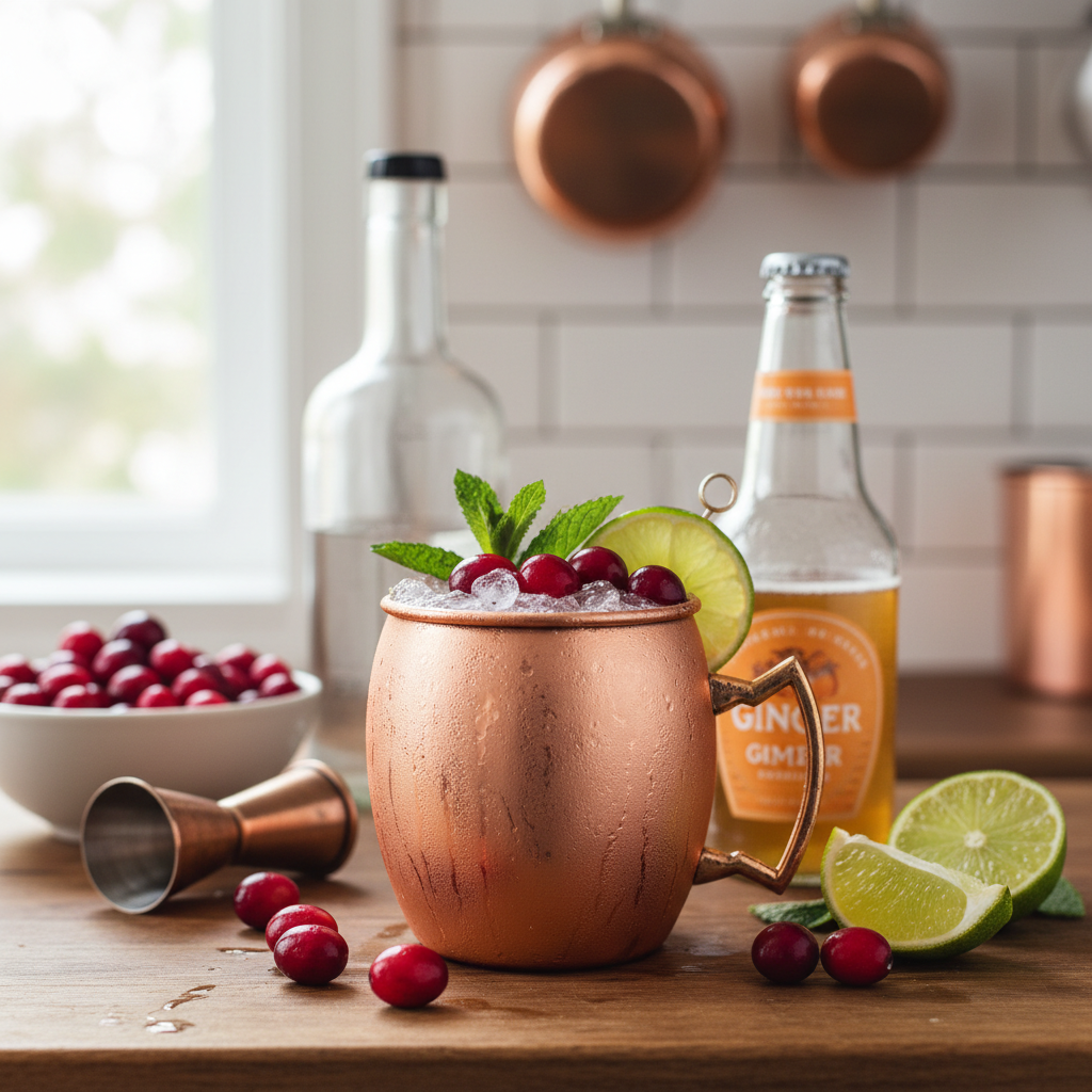 Cranberry Mule Recipe recipe photo - Cranberry Mule Recipe by Jan