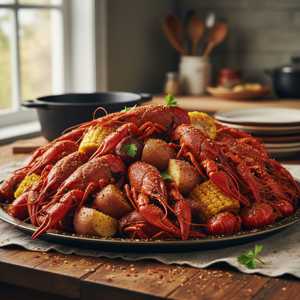 Louisiana Crawfish Boil Recipe recipe photo - Louisiana Crawfish Boil Recipe by Jan