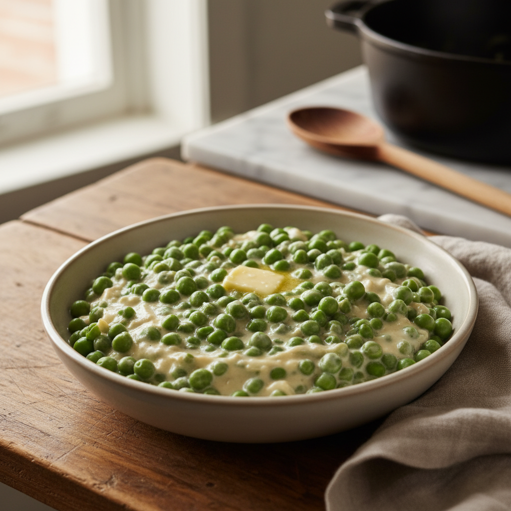 Creamed Peas Recipe recipe photo - Creamed Peas Recipe by Jan
