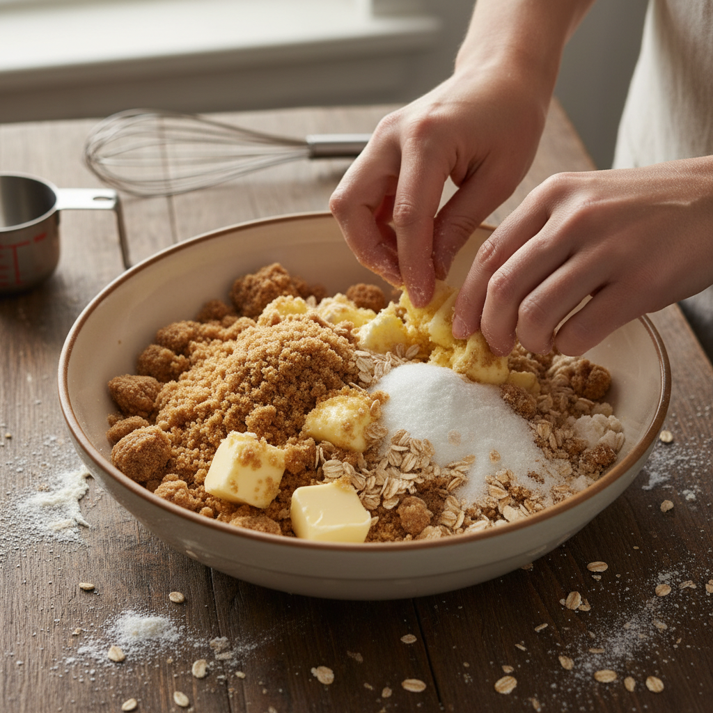 Perfect Crumble Topping Recipe recipe photo - Perfect Crumble Topping Recipe by Jan
