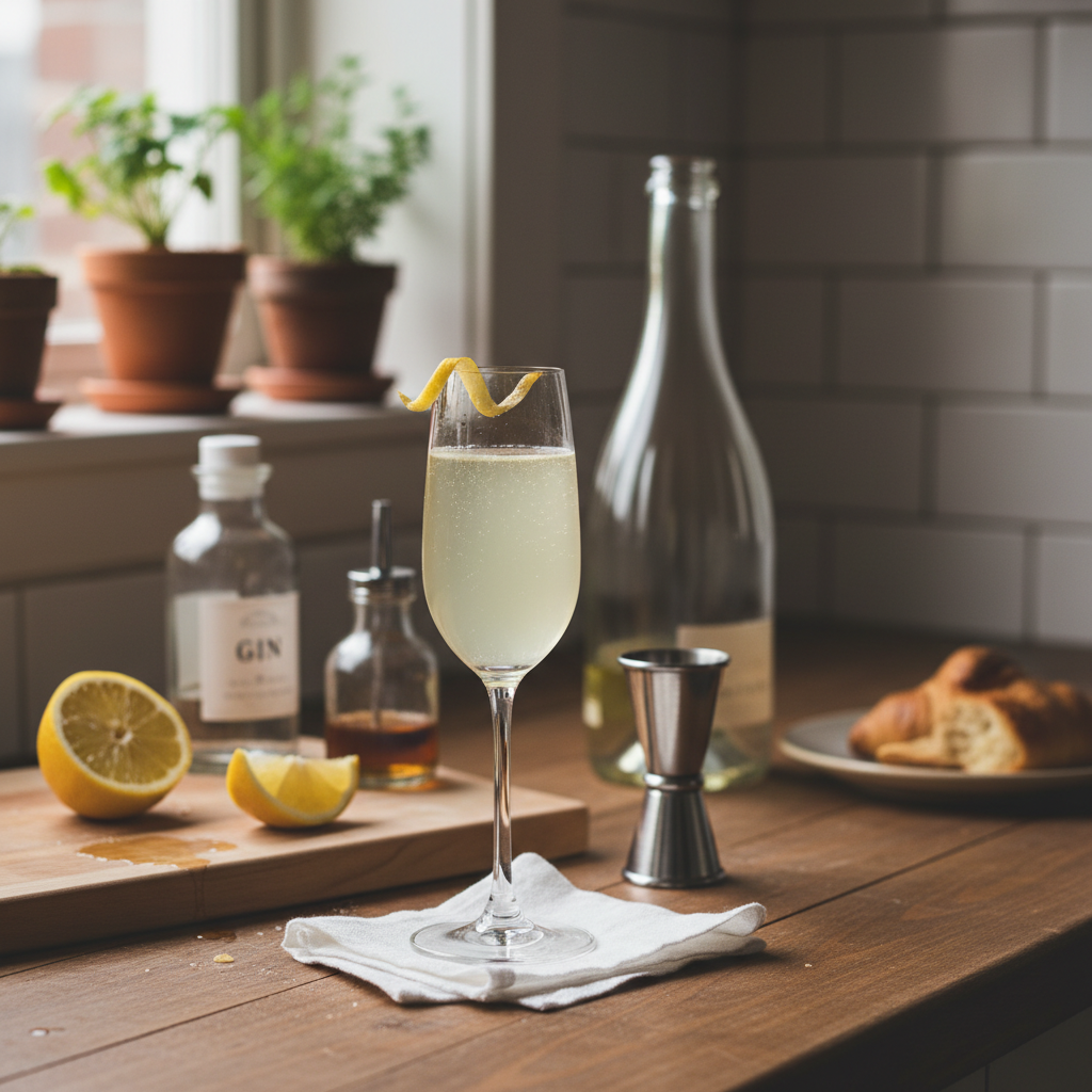 French 76 Recipe recipe photo - French 76 Recipe by Jan