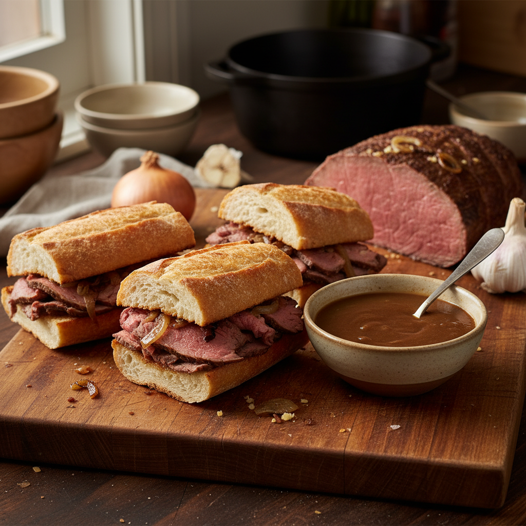 Classic French Dip Sandwich Recipe recipe photo - Classic French Dip Sandwich Recipe by Jan