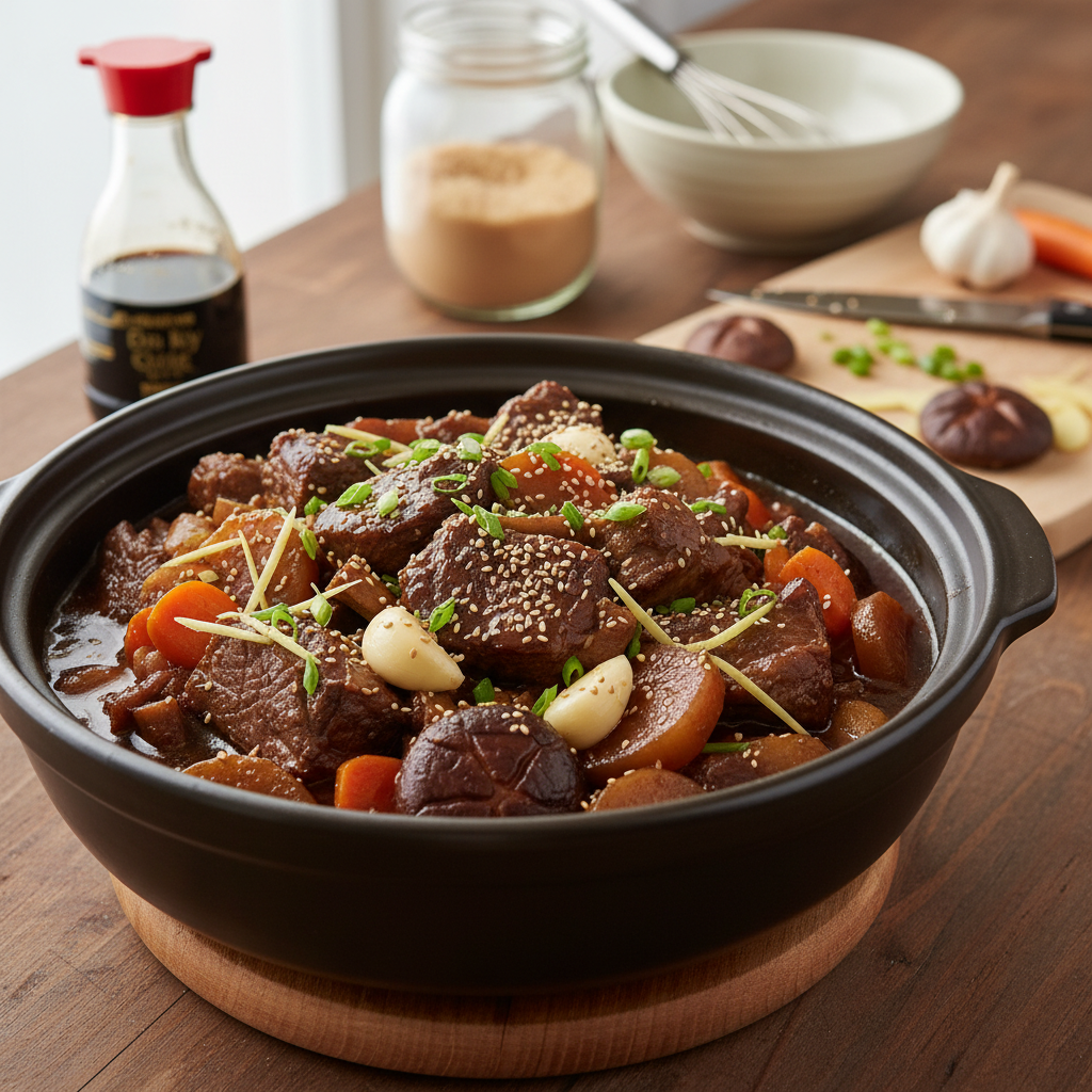 Galbi Jjim Recipe recipe photo - Galbi Jjim Recipe by Jan