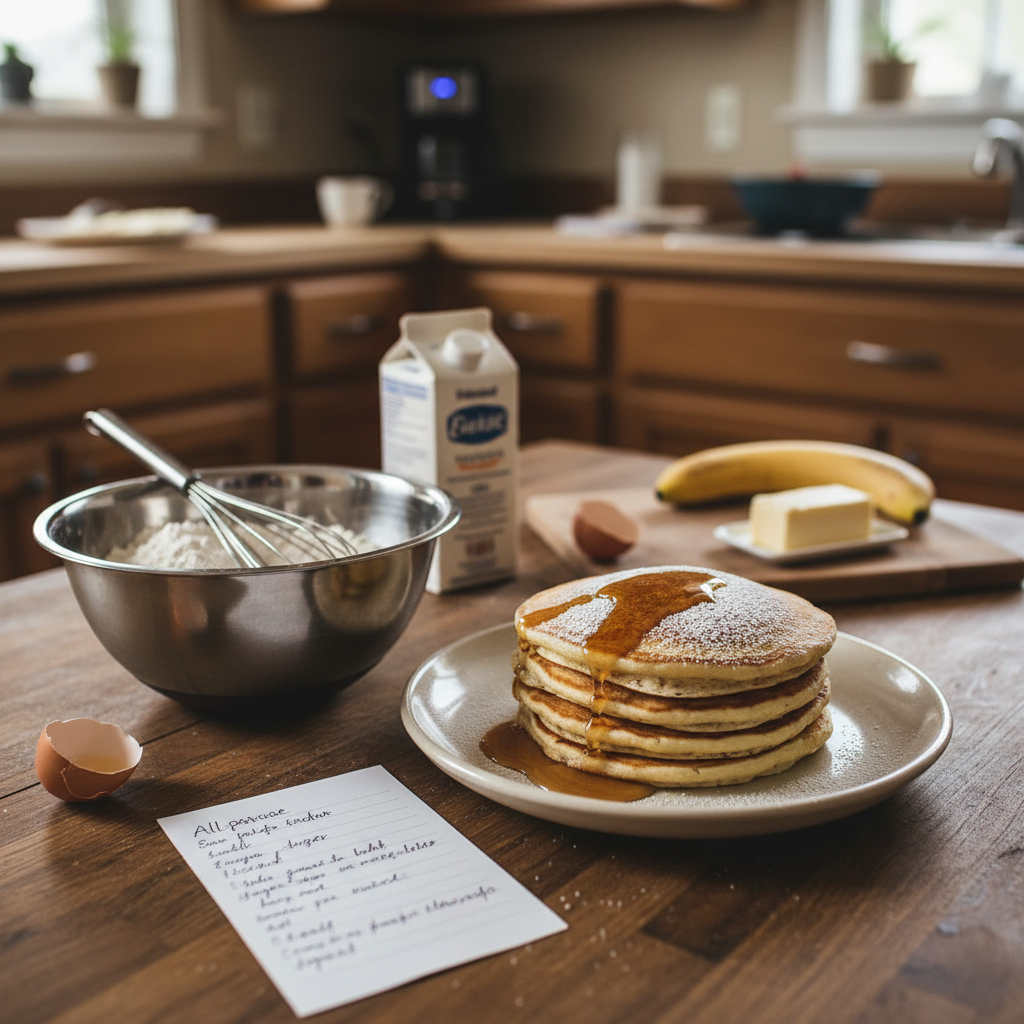 Golden Diner Pancake Recipe recipe photo - Golden Diner Pancake Recipe by Jan