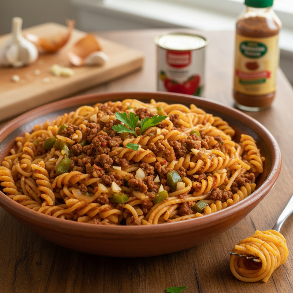Haitian Spaghetti Recipe recipe photo - Haitian Spaghetti Recipe by Jan