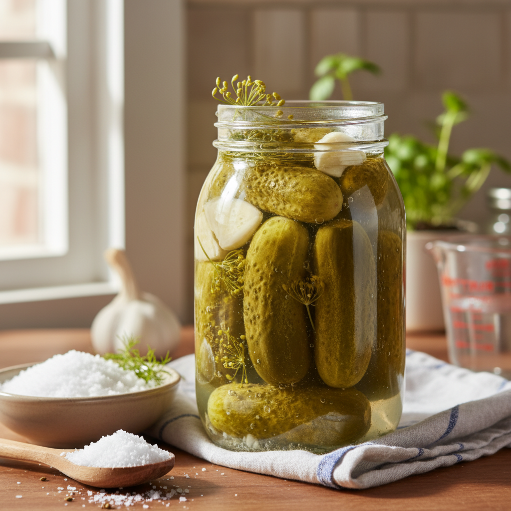 Half Sour Pickle Recipe recipe photo - Half Sour Pickle Recipe by Jan