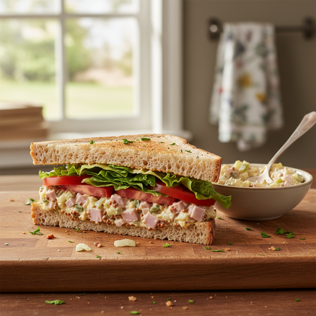 Ham Salad Sandwich Recipe recipe photo - Ham Salad Sandwich Recipe by Jan