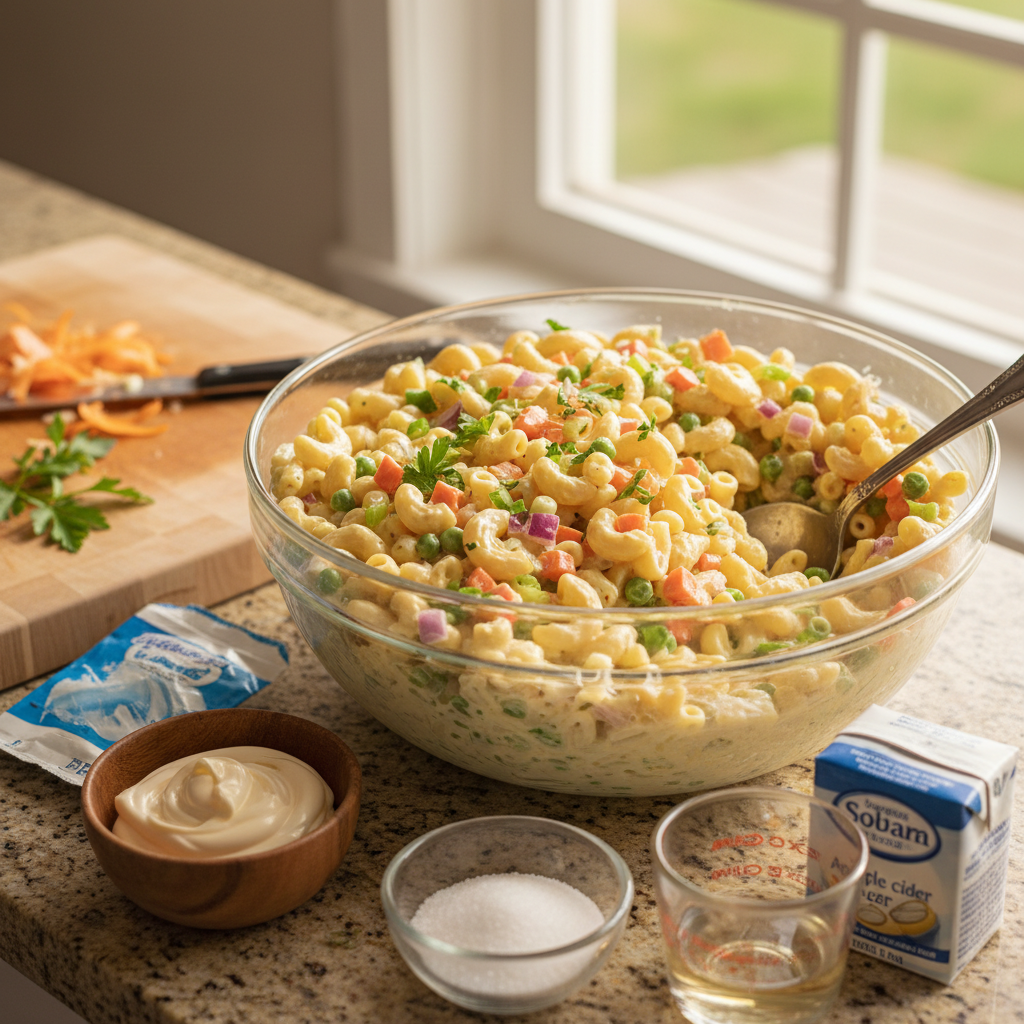 Hawaiian Macaroni Salad Recipe recipe photo - Hawaiian Macaroni Salad Recipe by Jan