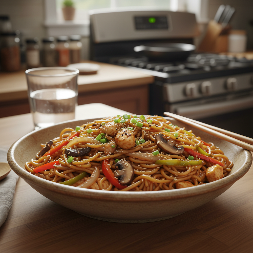 Hibachi Noodles Recipe recipe photo - Hibachi Noodles Recipe by Jan