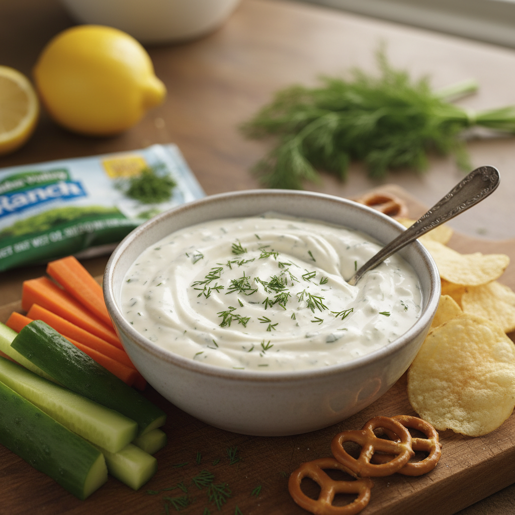 Hidden Valley Ranch Dip Recipe recipe photo - Hidden Valley Ranch Dip Recipe by Jan