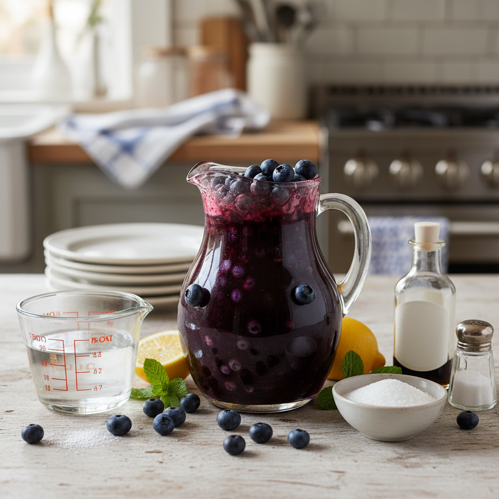 Homemade Blueberry Syrup Recipe recipe photo - Homemade Blueberry Syrup Recipe by Jan