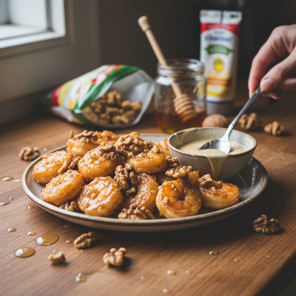 Honey Walnut Shrimp Recipe recipe photo - Honey Walnut Shrimp Recipe by Jan