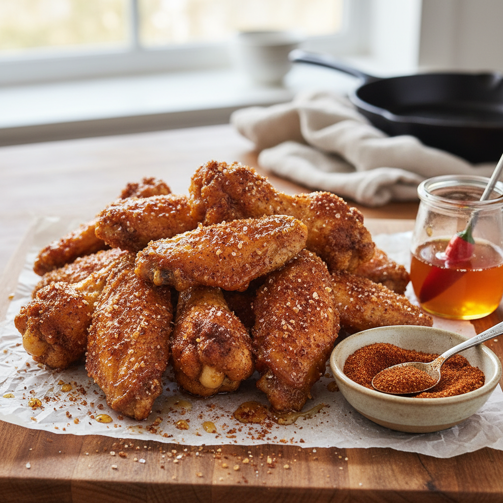 Hot Honey Rub Wingstop Recipe recipe photo - Hot Honey Rub Wingstop Recipe by Jan