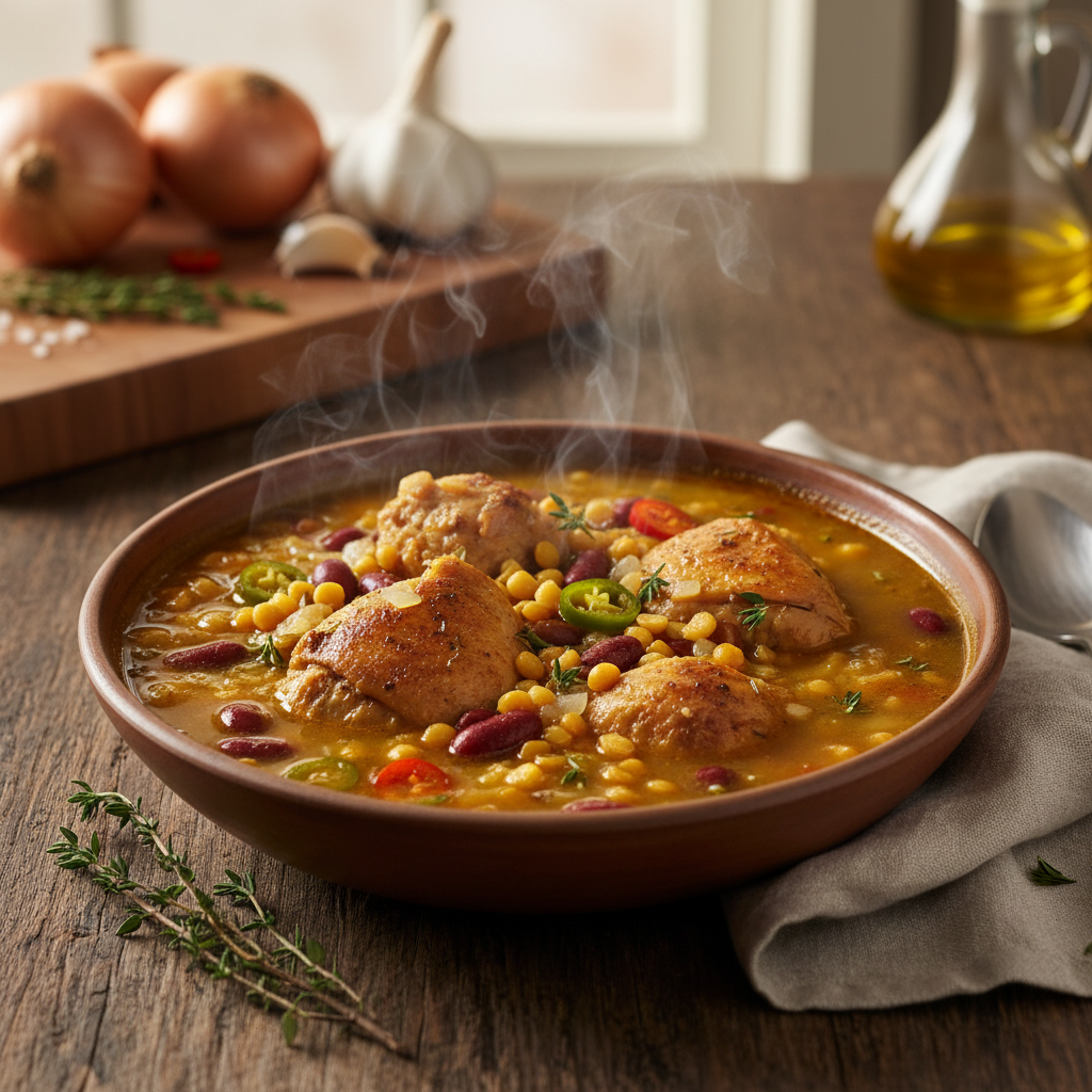 Jamaican Chicken Soup Recipe recipe photo - Jamaican Chicken Soup Recipe by Jan