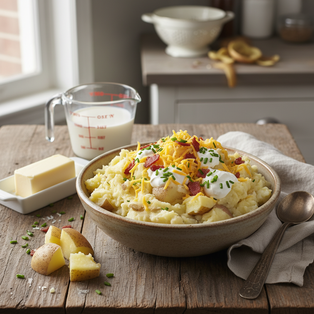 Loaded Mashed Potatoes Recipe recipe photo - Loaded Mashed Potatoes Recipe by Jan