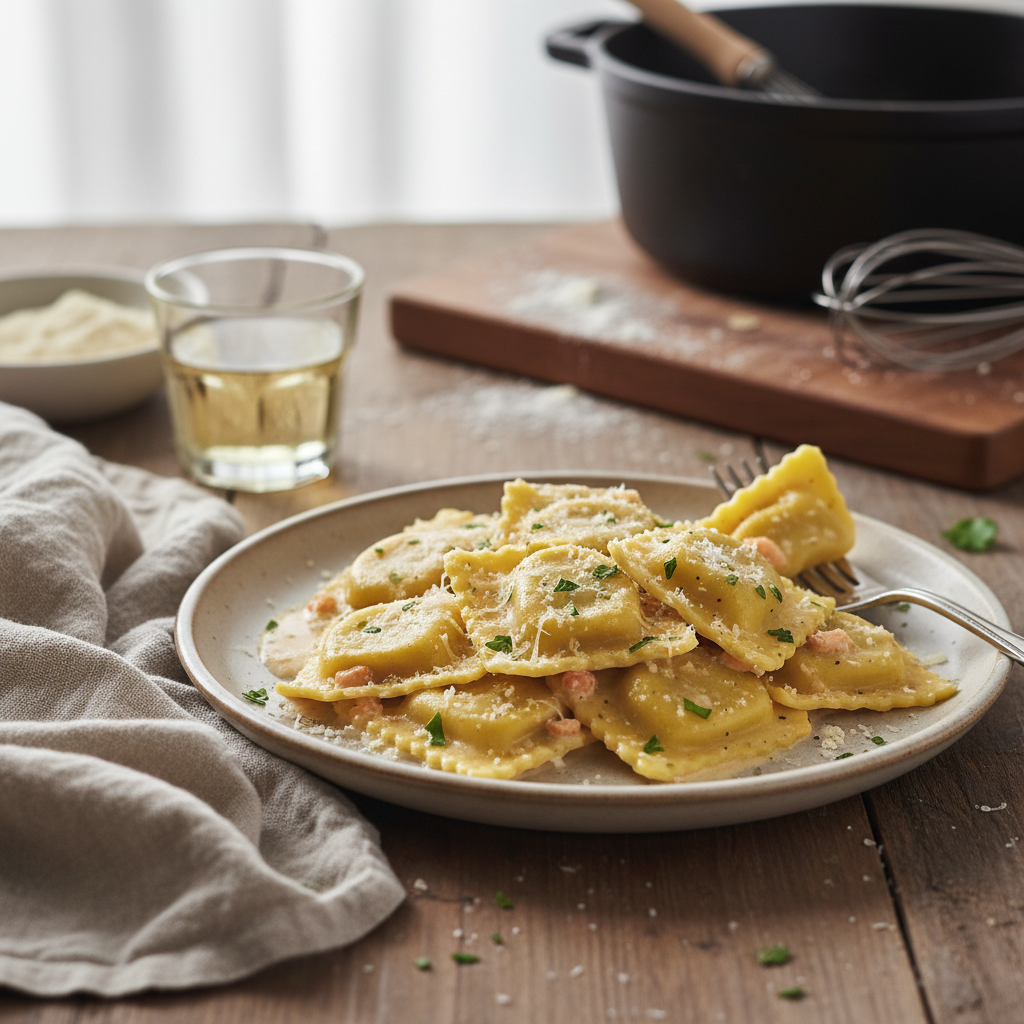 Lobster Ravioli Recipe recipe photo - Lobster Ravioli Recipe by Jan