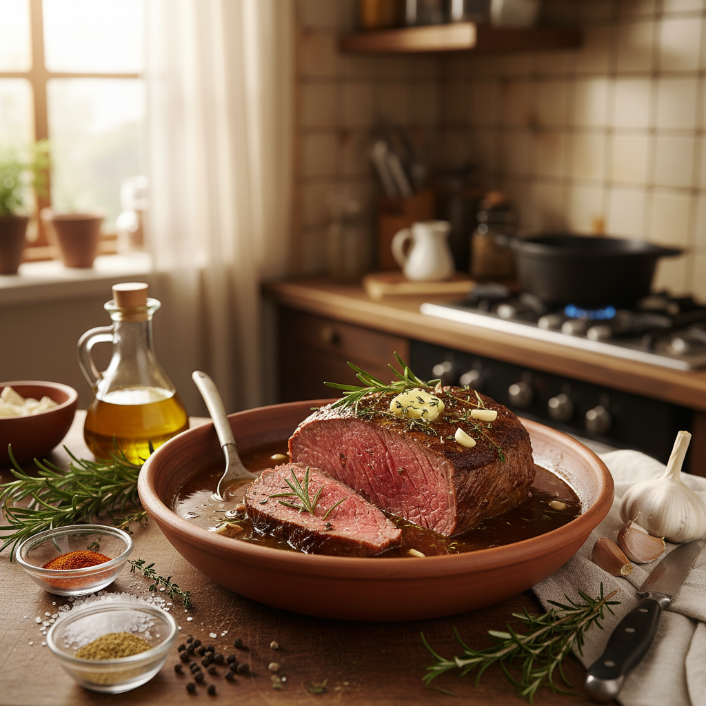 Slow-Cooked Bottom Round Roast Recipe recipe photo - Slow-Cooked Bottom Round Roast Recipe by Jan